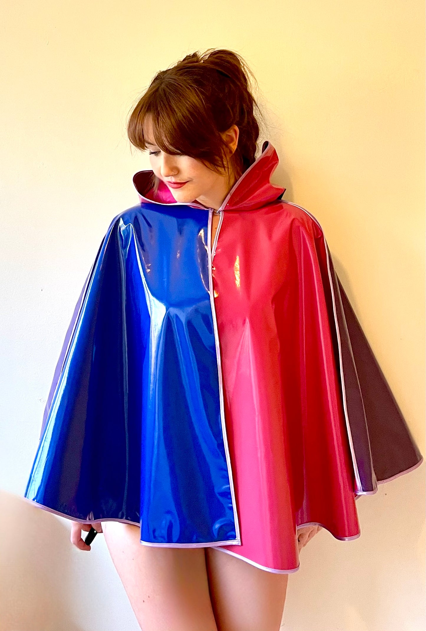Bi-eautiful Pink/purple/blue cape