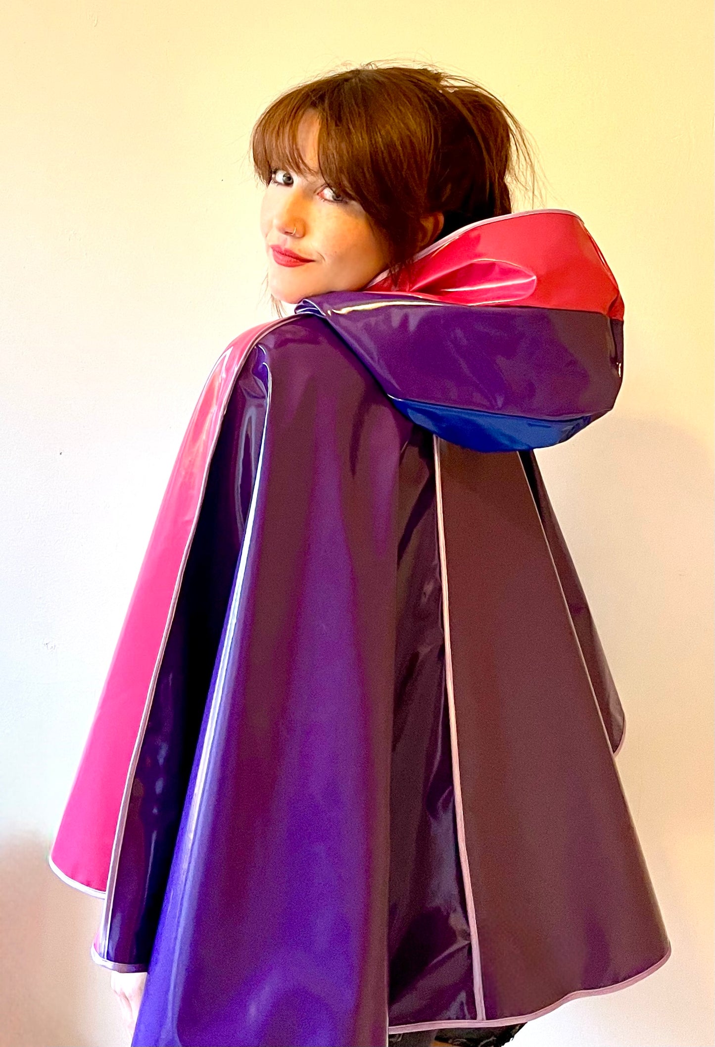 Bi-eautiful Pink/purple/blue cape