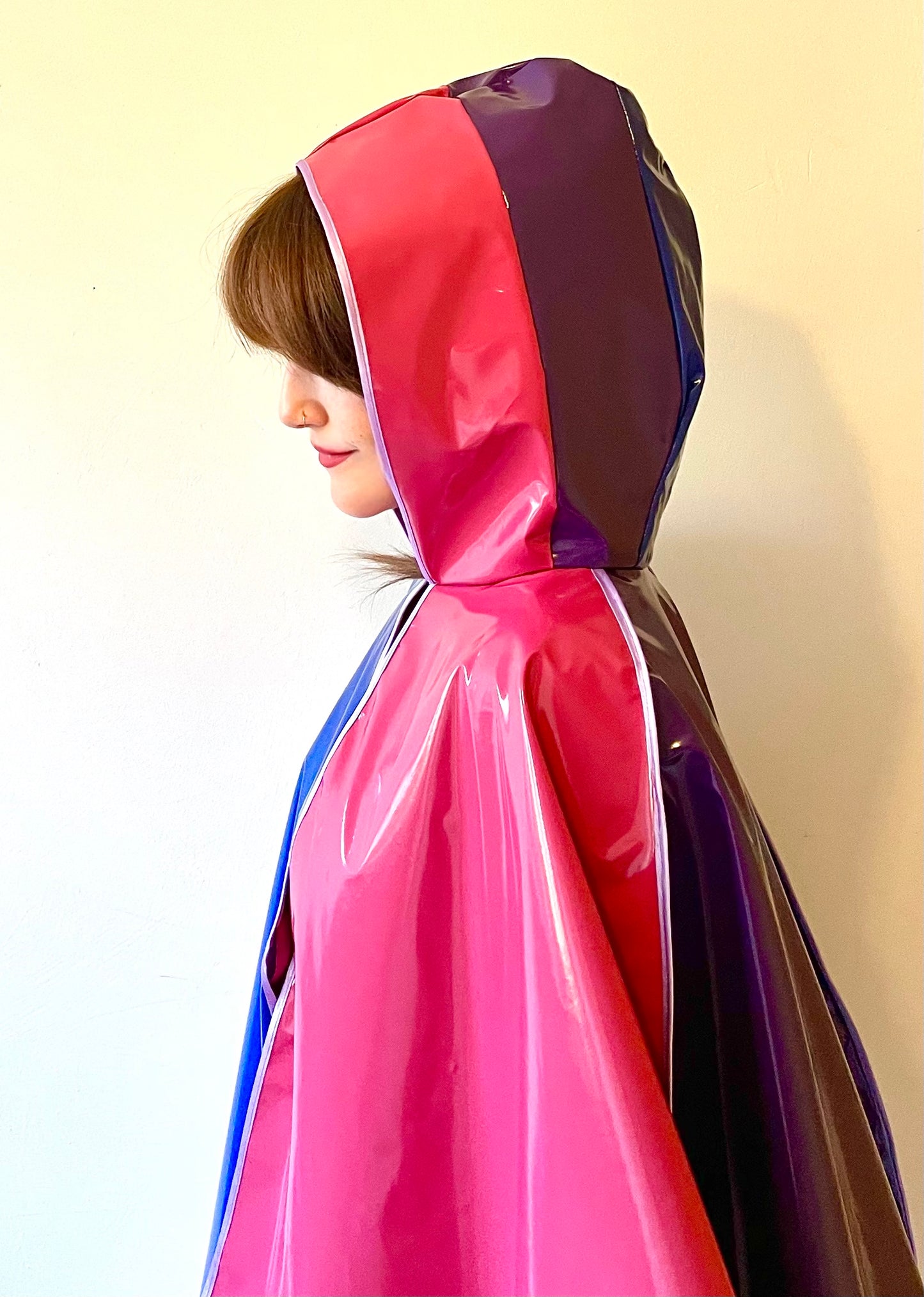 Bi-eautiful Pink/purple/blue cape