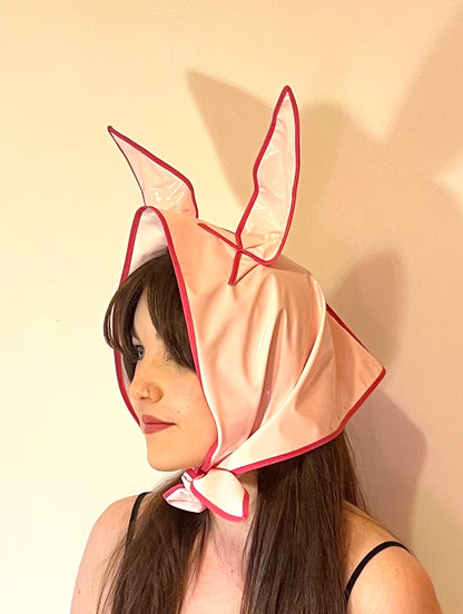 HEY BUNNY! Waterproof hoodlet: Blush pink