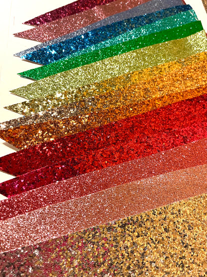 Glitter bunting