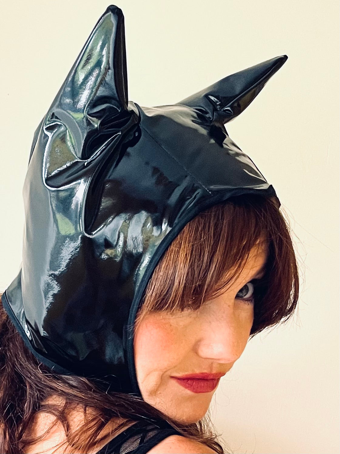 ANIMORPH Hood: Black & Harlequin (reversible; waterproof)