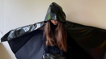 ENVELOPE Long cape:Black