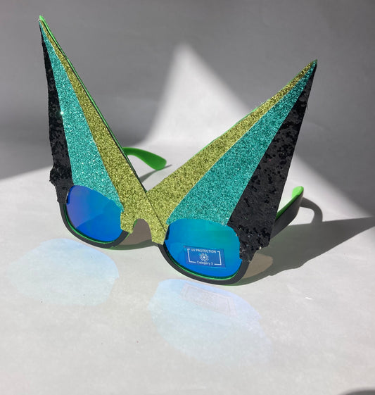 EVEREST Turquoise Olive Black Sunglasses