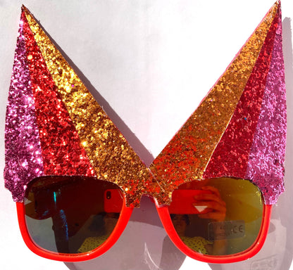 EVEREST Red Orange Pink Sunglasses