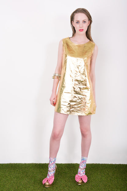 SHINE Gold Dress