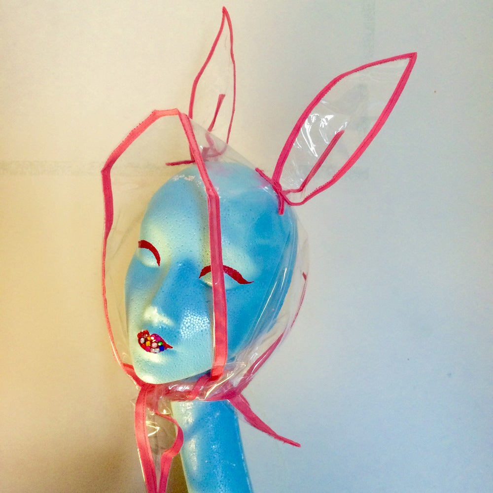 NUDIE BUNNY! Translucent Hoodlet